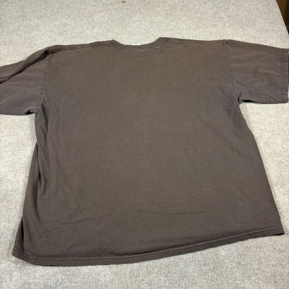 Cabelas Mens 2XL Brown Big Bucks Deer Graphic T-Shirt Gildan Ultra Cotton Tee - Picture 4 of 8